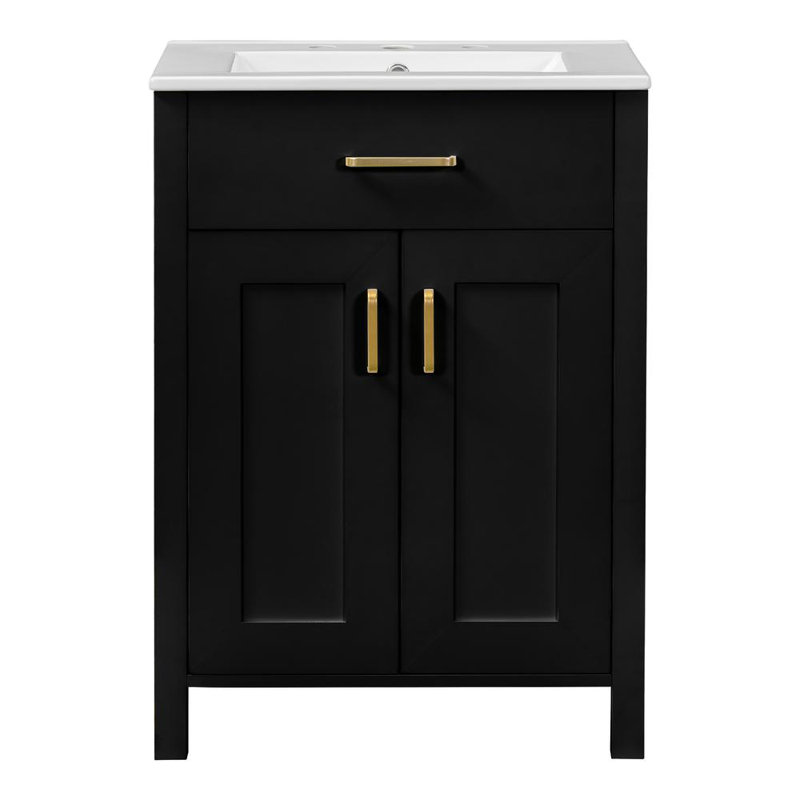 Bathroom Vanity, Black