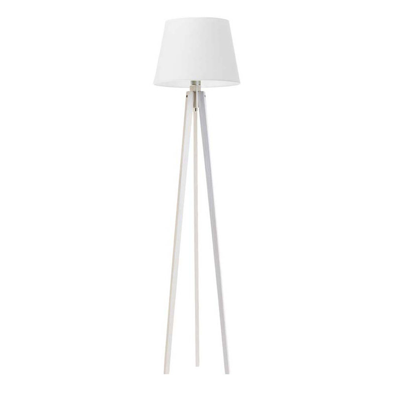 Araby 158cm Tripod Floor Lamp, White, White