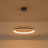 1-Light Dimmable Ring LED Chandelier