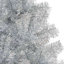 vidaXL Christmas Tree with 300 LEDs with Stand Silver PET-126745563