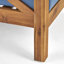 Chaise de patio avec coussins-1302199409