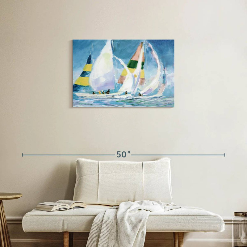 Sailing away i Aletra, H 20 po x l 30 po