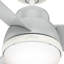 Ventilateur de plafond standard à 36 pales de 36 po à DEL avec télécommande et ensemble d'éclairage inclus Valda-49934501