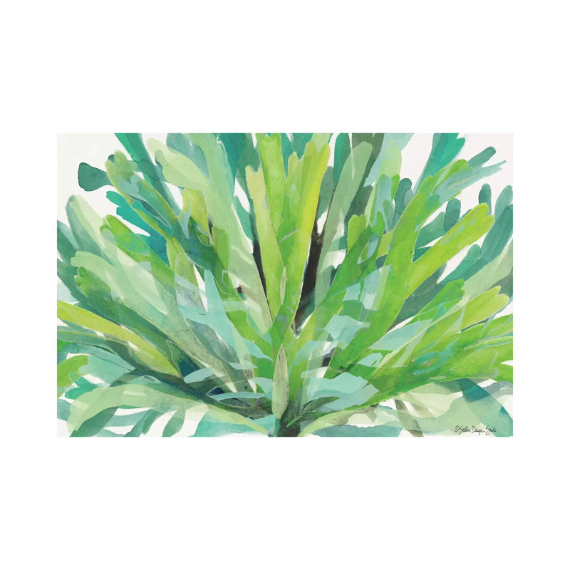 Tropical Sea Grass I by Stellar Design Studio - Wrapped Canvas Gallery-Wrapped Canvas Giclée, 66.04 cm H x 45.72 cm W