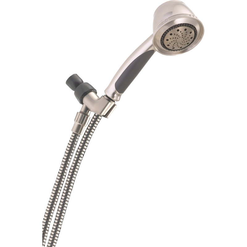 Multi Function Handheld Shower Head with TouchClean, Brushed Nickel