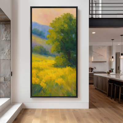 Large Framed Canvas Wall Art 60"x30"