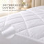 Protège-matelas matelassé en coton à densité de tissage 300 fils Continental Bedding Harmony-794626834
