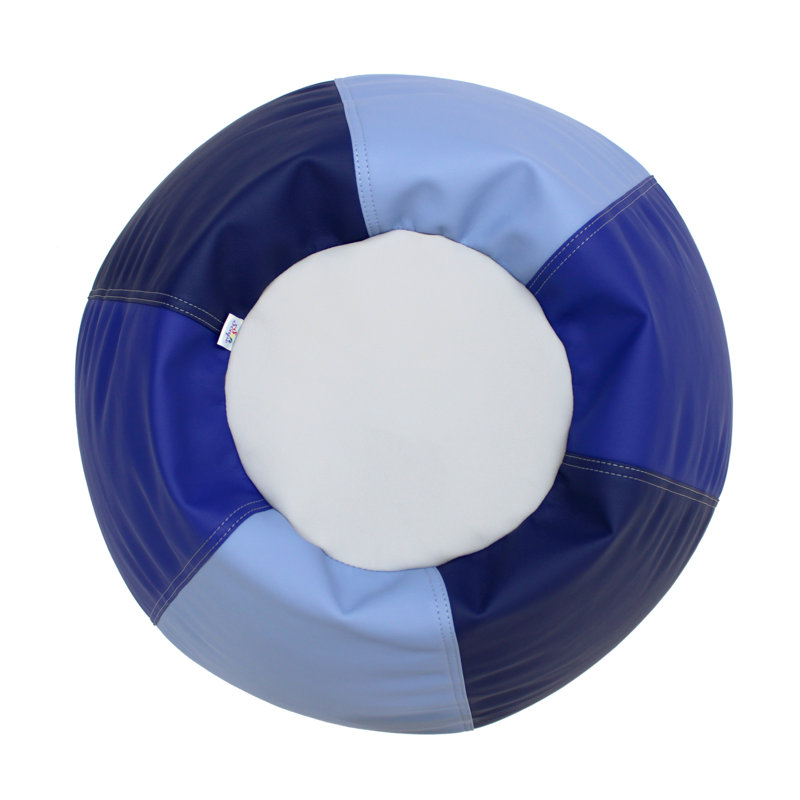 SoftScape Dew Drop Bean Bag, Navy/Powder Blue