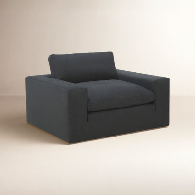 Asher Linen Accent Chair