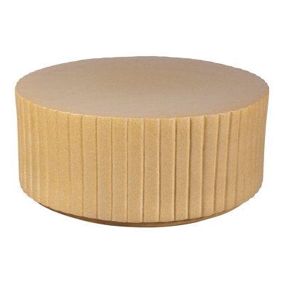 Flute Outdoor Round Side Table