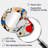All That Jazz Colorful Joy III - Abstract Collages Asymmetrical Wall Mirror, Modern Unique Shape Decorative Mirror, Printed Metal Art-835125942