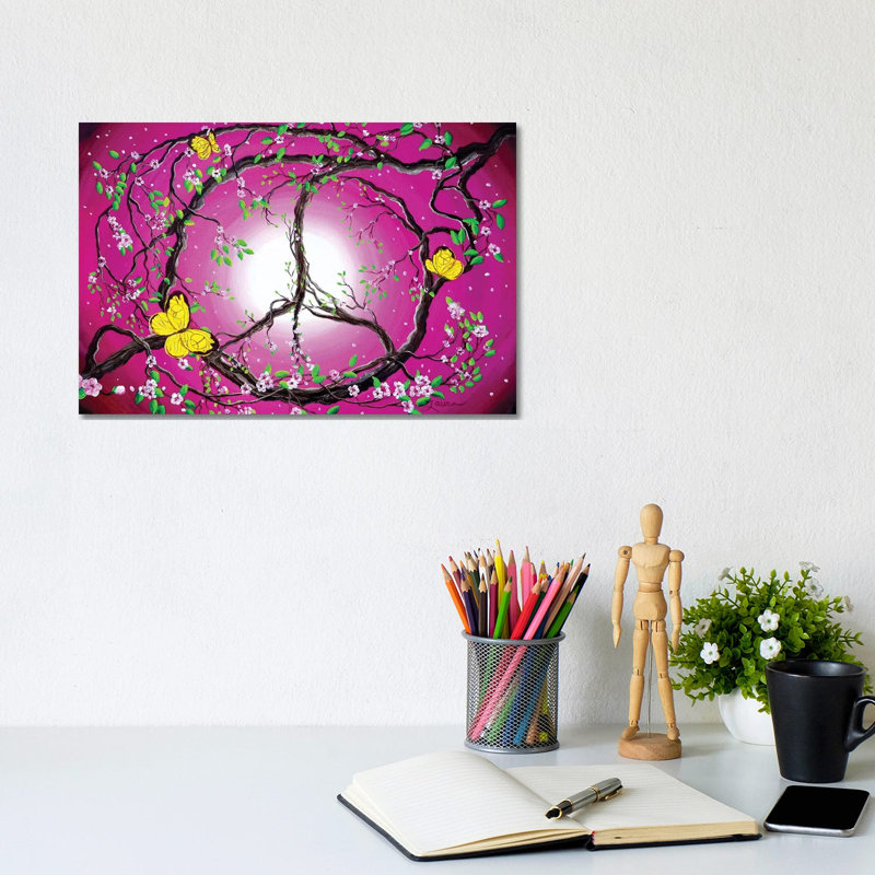 The Dawn Of Peace by Laura Iverson - Wrapped Canvas Gallery-Wrapped Canvas Giclée, 20.32 cm H x 30.48 cm W