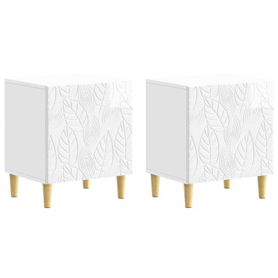 43cm W Composite Bedside Table