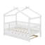 Wooden House Bed With Trundle-351713181-351713179