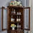 Nut-brown Solid wood Display Cases