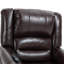 Fauteuil inclinable électrique en cuir Kyrian-143898813