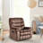 Karelin Velvet Power Lift Assist Recliner with Heated Massage -361714775