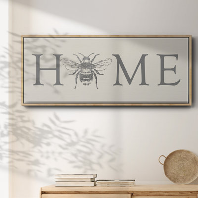 Bee Home - Toile encadrée
