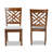 Fraserburgh Modern and Contemporary Upholstered and Wood Dining Chair