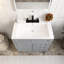 Meuble-lavabo autoportant de 30 po avec lavabo supérieur-1872960913