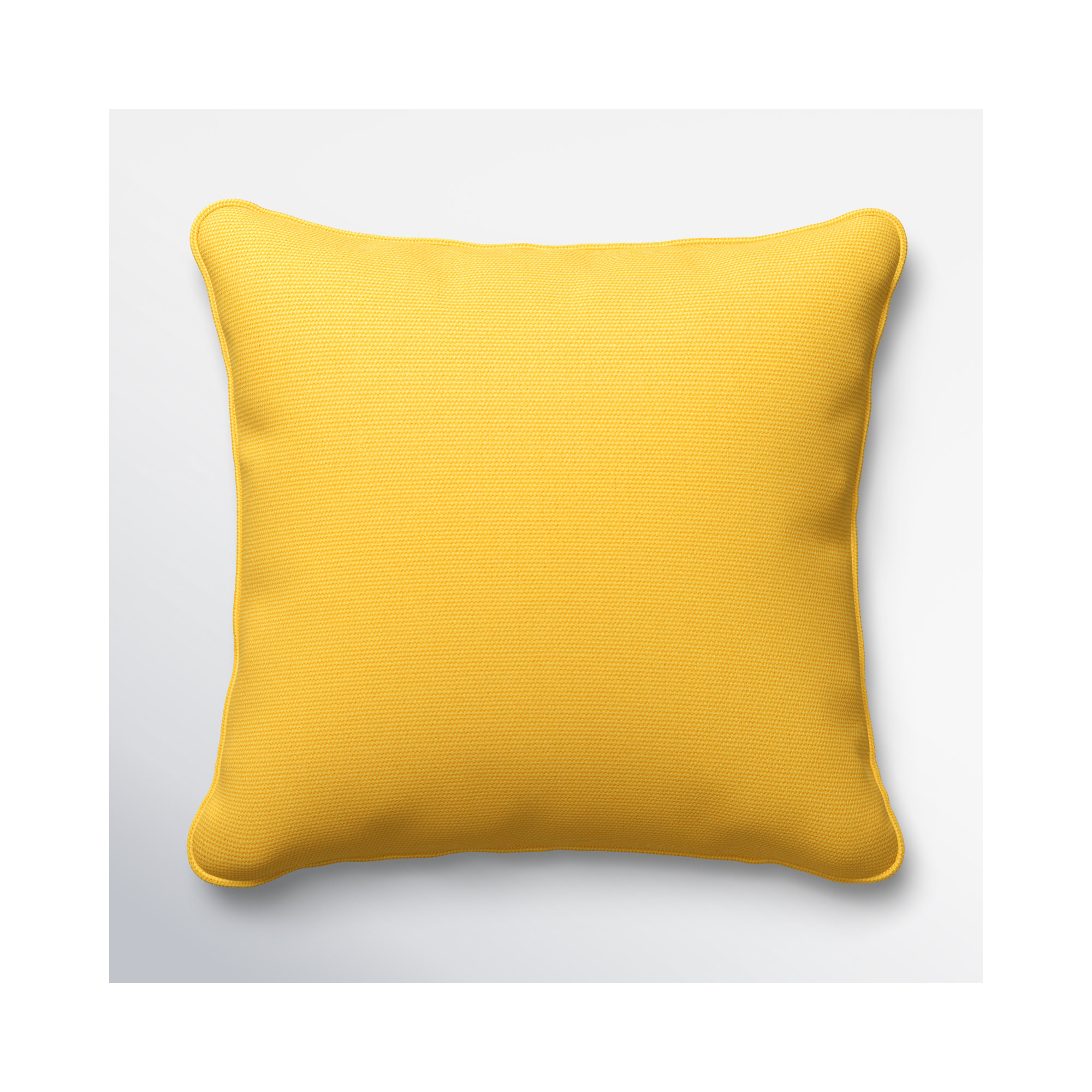 Ansonia Sunbrella® Indoor/Outdoor Throw Pillow, Canvas Sunflower, 18" x 18"