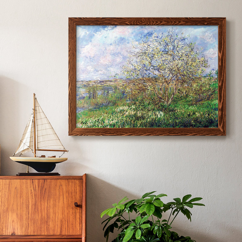 Springtime, 1880, reproduction d'art sur toile, Érable, H 14 po x l 20 po x P 1,5 po