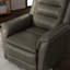 Fauteuil inclinable et oscillant Global Home avec repose-pieds manuel gris Madras-1110999581