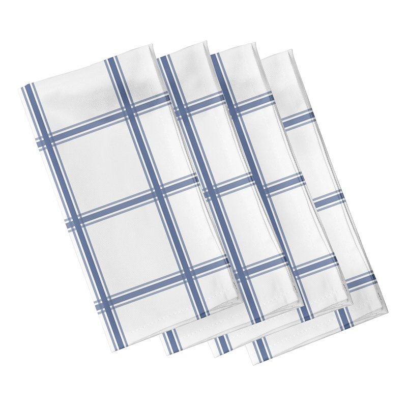 Laoch Geometric Napkins, Blue