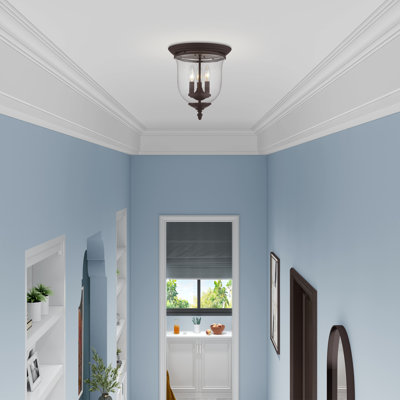 Plafonnier encastré 3 lumières 11,5 po Aaven