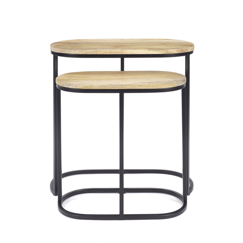 Ryleigh Frame Nesting Tables, Beige