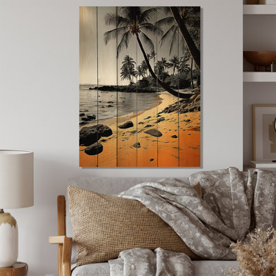 Allardt Hawaii Tropical Haven II sur impression sur bois
