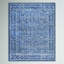 Tapis oriental bleu foncé / blanc Utterback-24827147