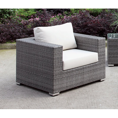 Chaise avec accoudoirs d'extérieur Darroch
