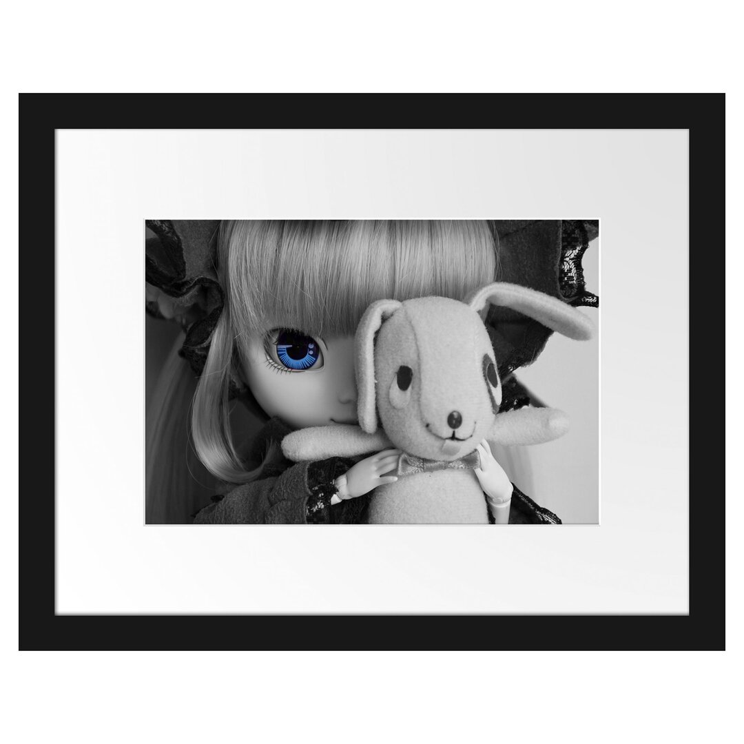 Rotkäppchen Pullip Doll Gerahmte Grafik Kunstdruck Poster