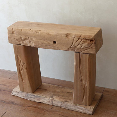Console en bois massif de style chinois