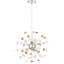 Lustre sphérique Spoutnik à 6 lumières