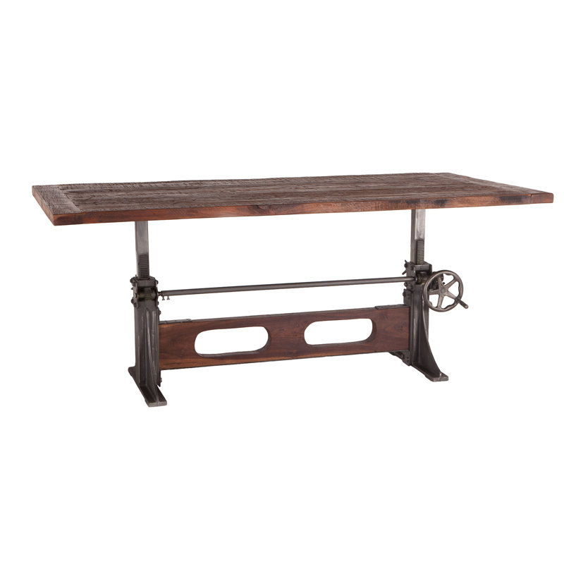Jax Teak Solid Wood Top Dining Table