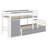 Loft Bunk Bed With Drawers And Ladder-578614729
