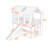 Ohlson Kids Twin Over Twin Bunk Bed