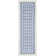 Tapis bleu / blanc Comobabi