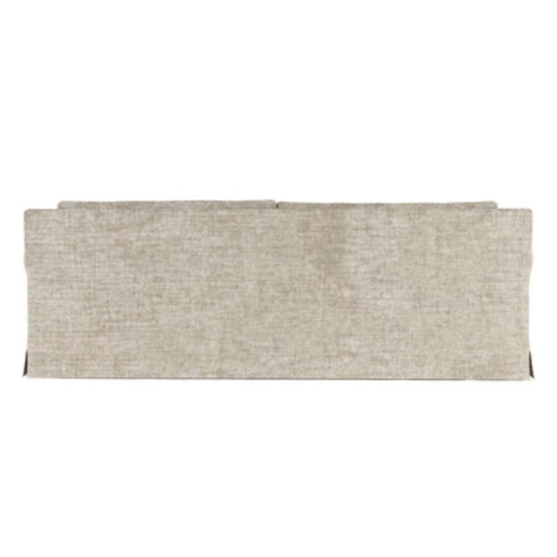 Canapé à accoudoirs arrondis Ludlow, H 34 po x l 84 po x P 42 po, Velours écrasé huître, Patiné
