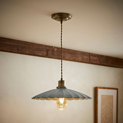 Alasia 1 - Light Satin Pendant