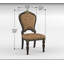 Ensemble de 2 chaises d'appoint rembourrées