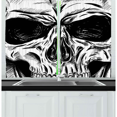 Pointed Kitchen Curtain