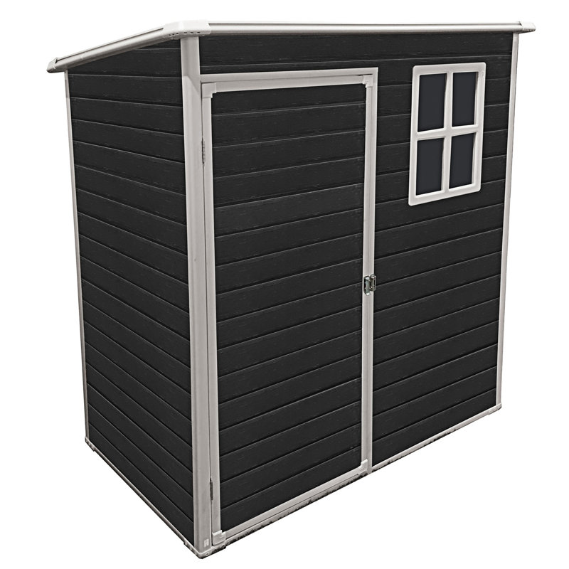 Remise de rangement extérieure 5 pi x 3 pi avec plancher