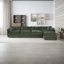 Canapé-lit en chenille moderne avec repose-pieds-1076184505-1076184511