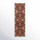 Arden Handmade Wool Burgundy Rug