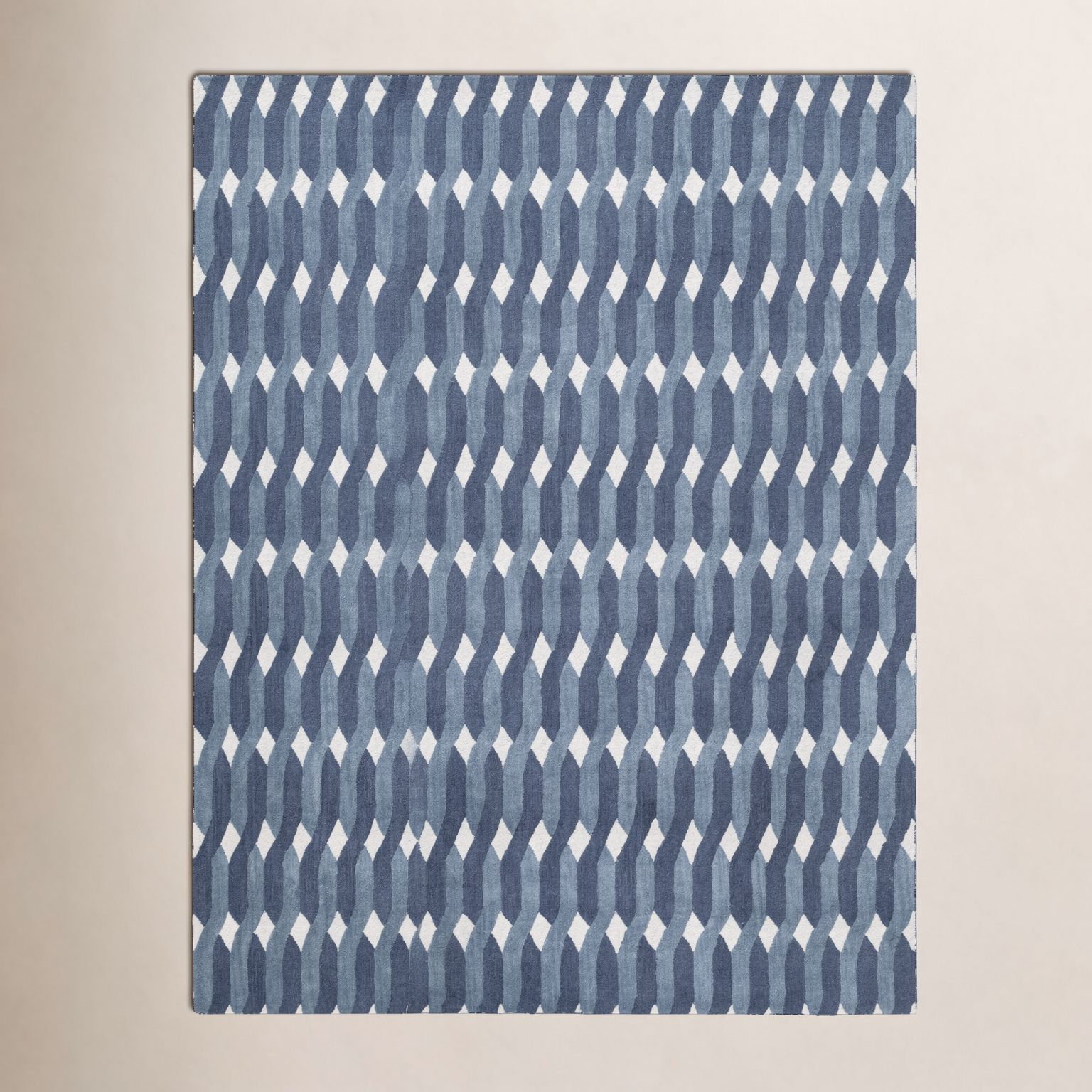 Woodcliff Hand-Tufted Geometric Wool Rug, Rectangle 6' x 9'