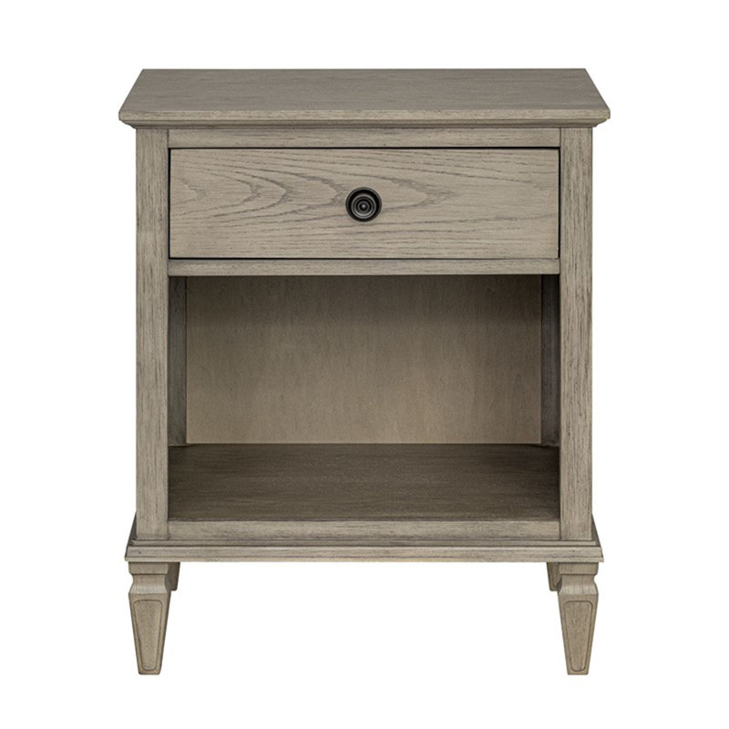 Table de chevet Victoria, Gris