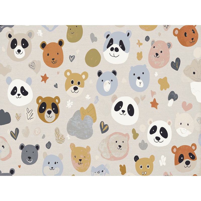 Tapis pour enfants East Urban Home, Rectangulaire 2 pi x 3 pi